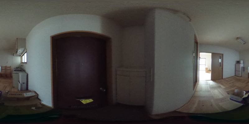 パノラマ画像玄関