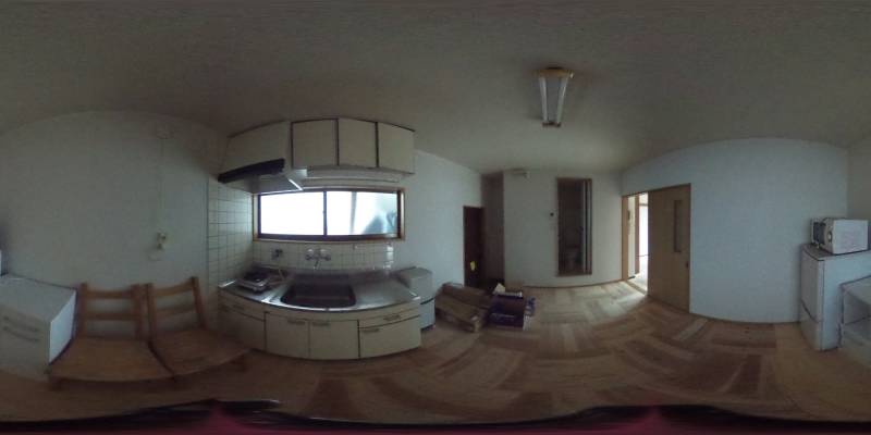 パノラマ画像キッチン