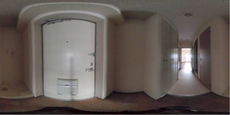 パノラマ画像玄関