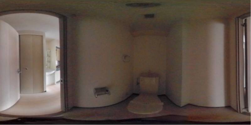 パノラマ画像トイレ