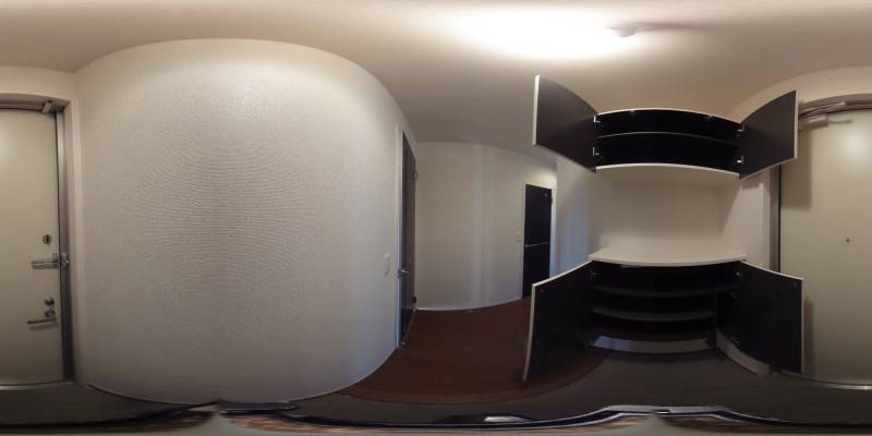 パノラマ画像玄関