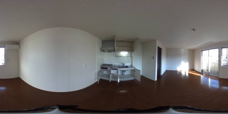 パノラマ画像キッチン