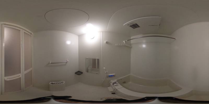 パノラマ画像バスルーム