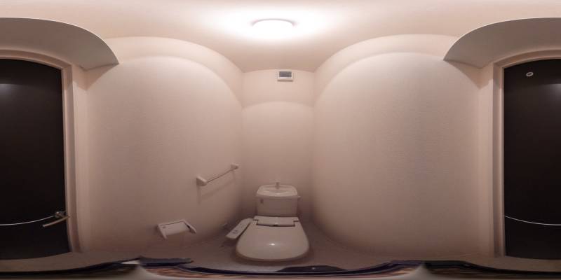 パノラマ画像トイレ