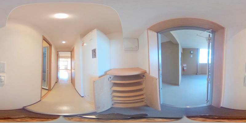 パノラマ画像玄関