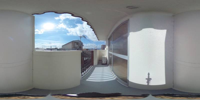 パノラマ画像洋室