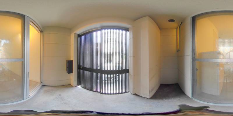 パノラマ画像玄関