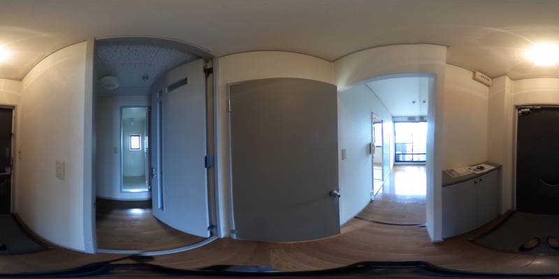 パノラマ画像玄関