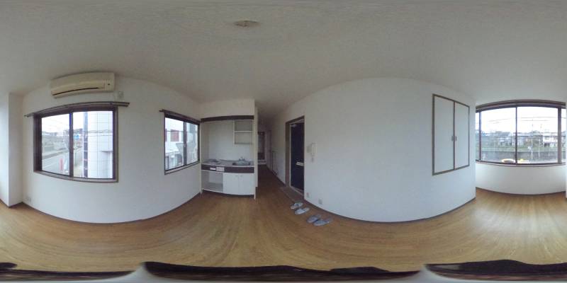 パノラマ画像洋室