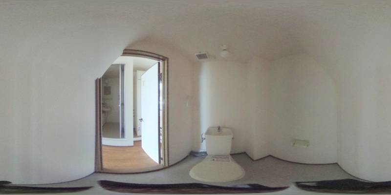 パノラマ画像トイレ