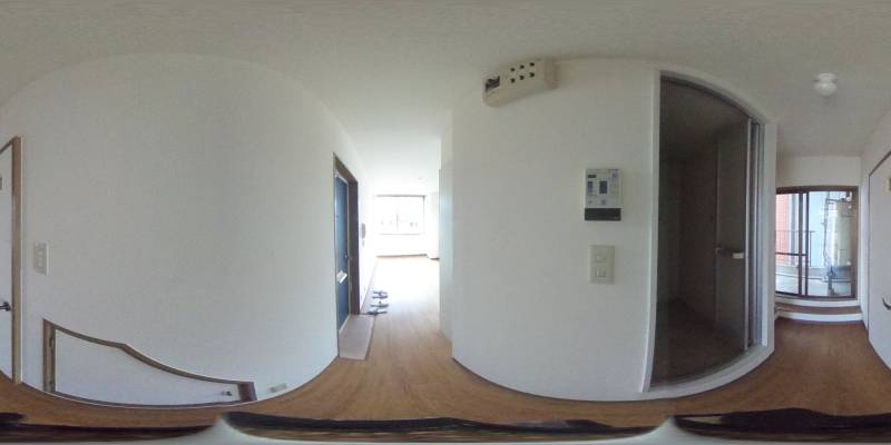 パノラマ画像玄関