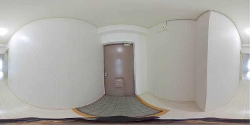 パノラマ画像玄関