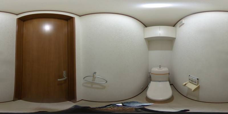 パノラマ画像トイレ