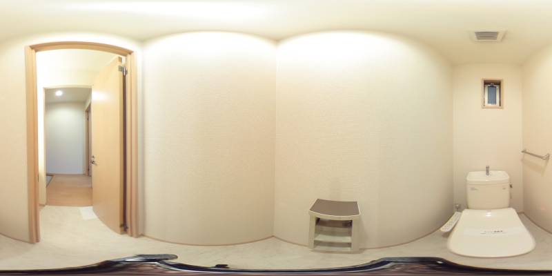 パノラマ画像トイレ