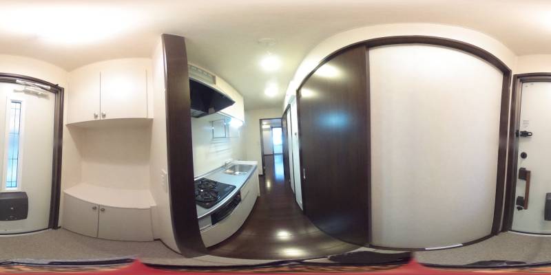 パノラマ画像玄関