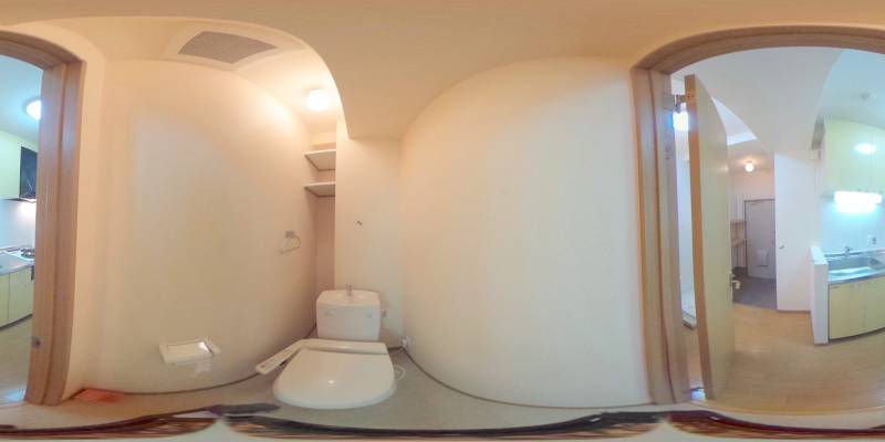 パノラマ画像トイレ