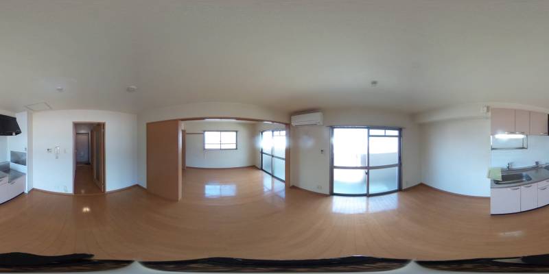 パノラマ画像リビング