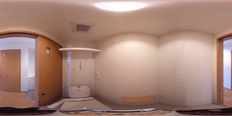 パノラマ画像トイレ