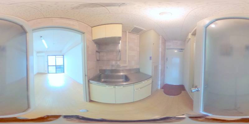 パノラマ画像キッチン