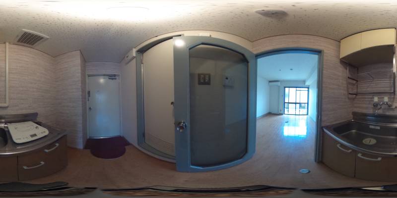 パノラマ画像キッチン