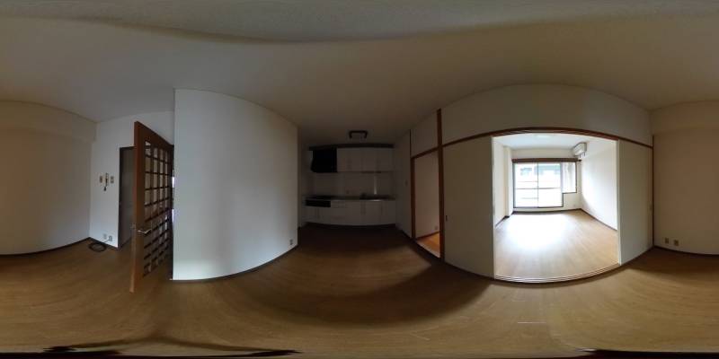 パノラマ画像リビング