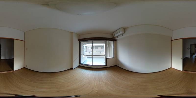 パノラマ画像洋室