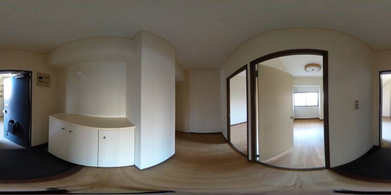 パノラマ画像洋室