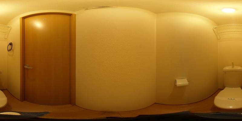 パノラマ画像トイレ