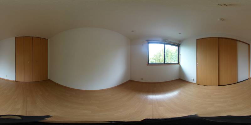 パノラマ画像洋室