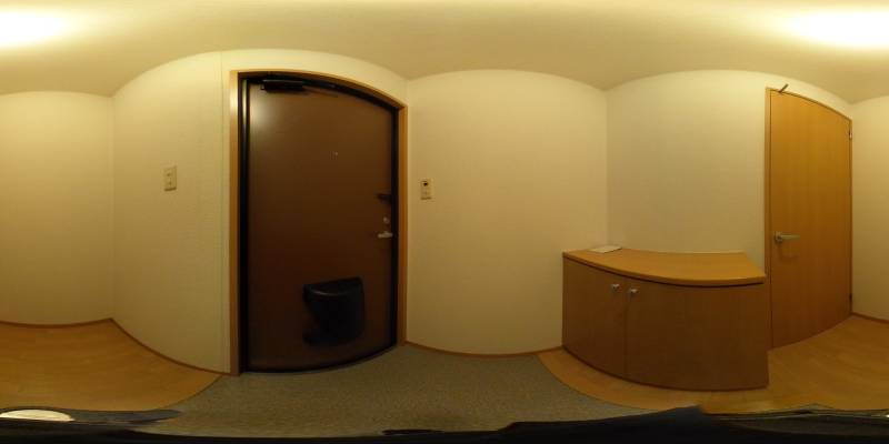 パノラマ画像玄関