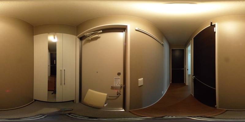 パノラマ画像玄関