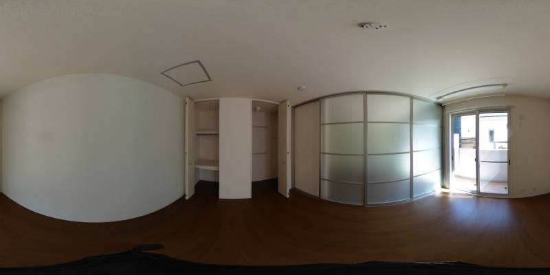 パノラマ画像洋室