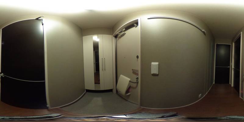 パノラマ画像玄関