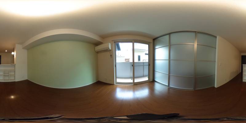 パノラマ画像リビング