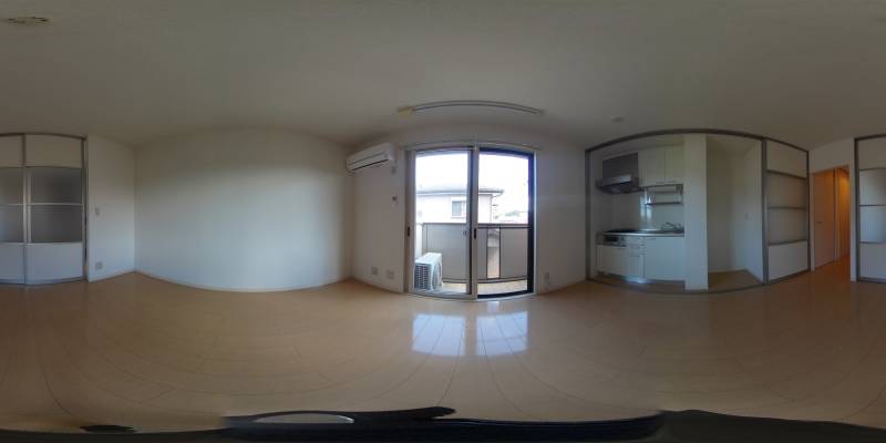 パノラマ画像リビング