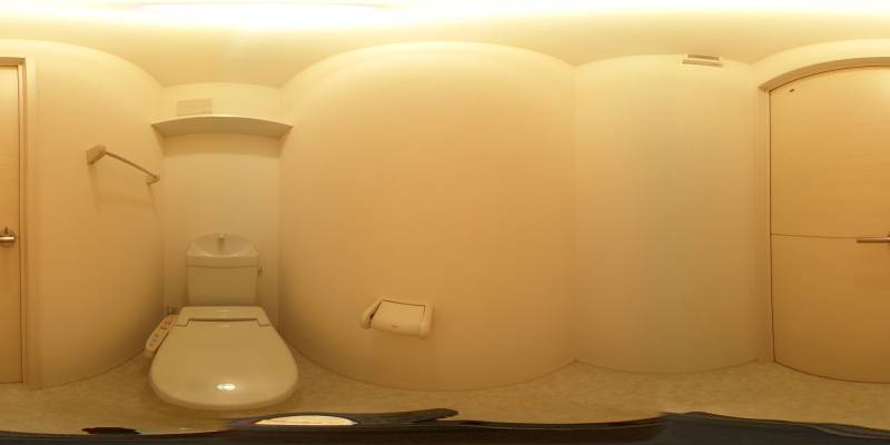 パノラマ画像トイレ