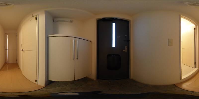 パノラマ画像玄関