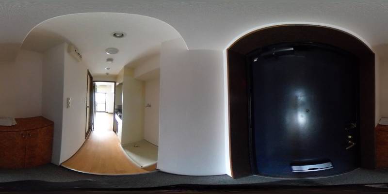 パノラマ画像玄関