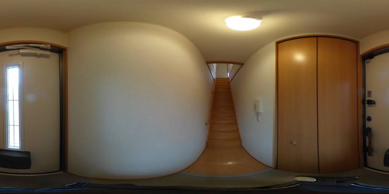 パノラマ画像玄関