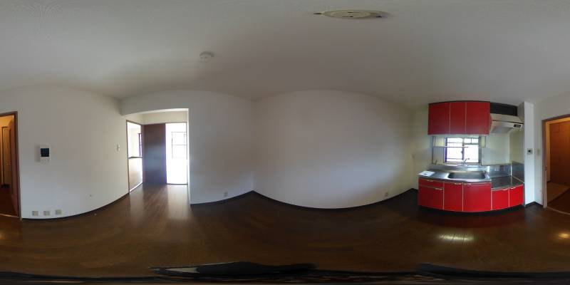 パノラマ画像キッチン