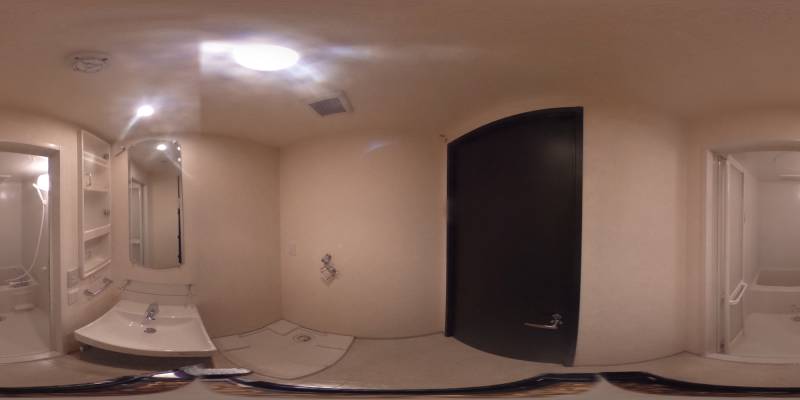 パノラマ画像洗面所