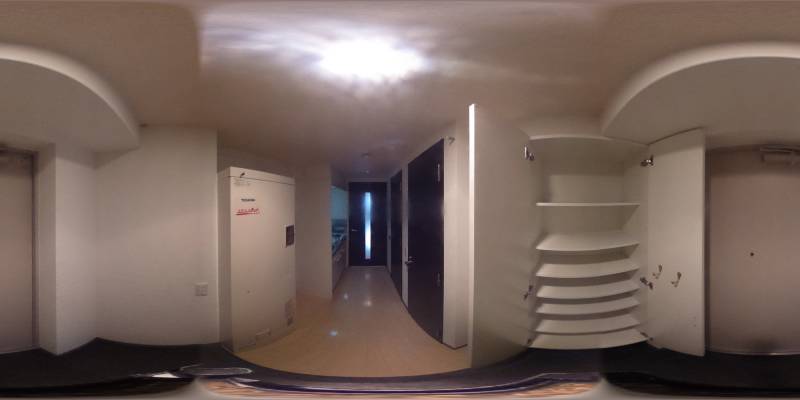 パノラマ画像玄関