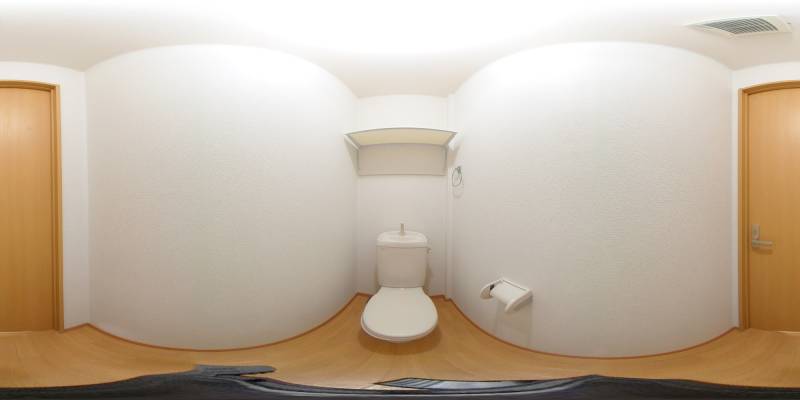パノラマ画像トイレ