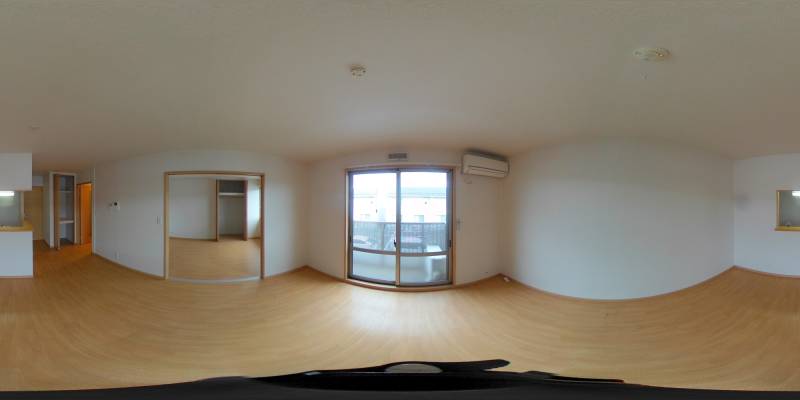 パノラマ画像リビング