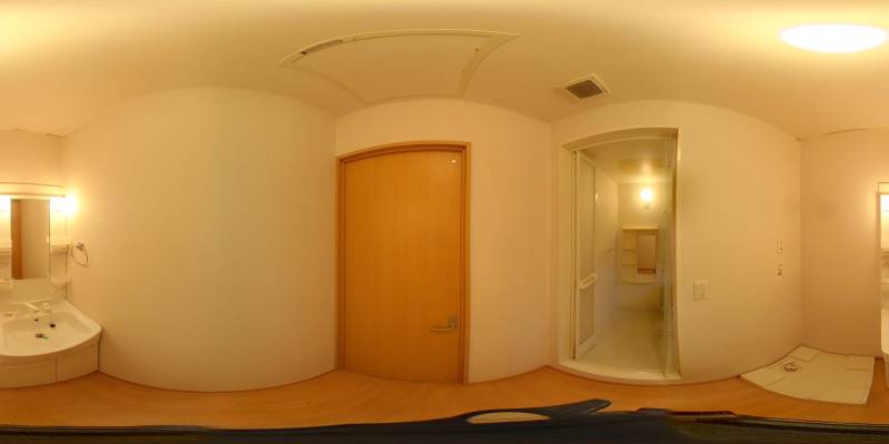 パノラマ画像洗面所