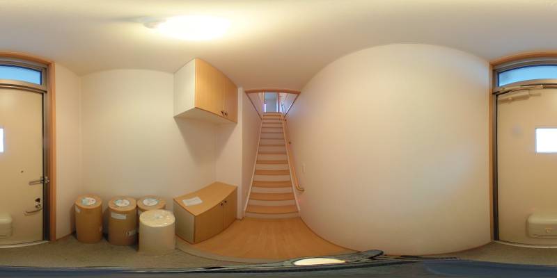 パノラマ画像玄関