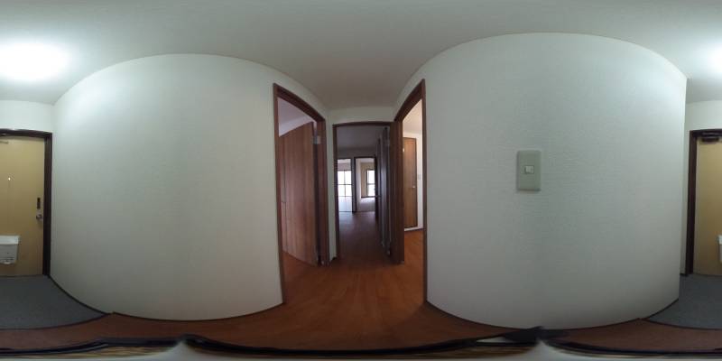 パノラマ画像玄関