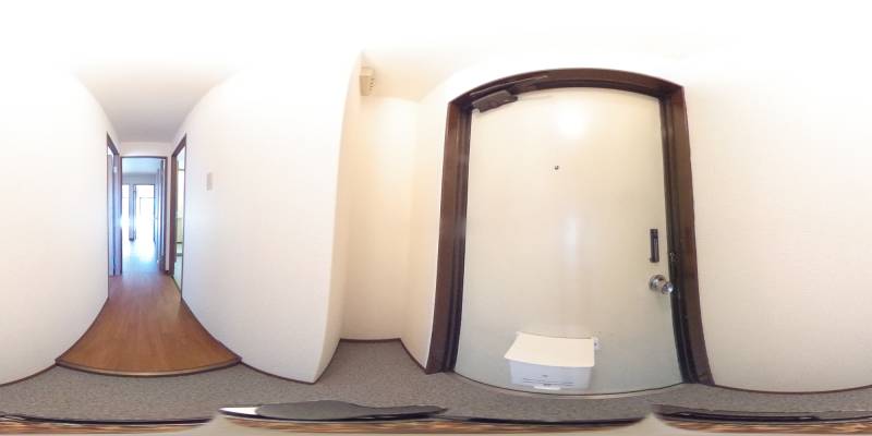 パノラマ画像玄関