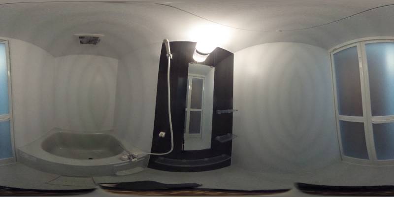 パノラマ画像バスルーム