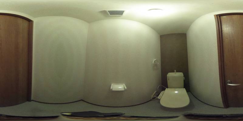 パノラマ画像トイレ
